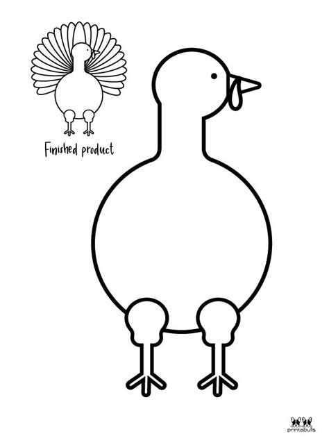 Body Of A Turkey Template