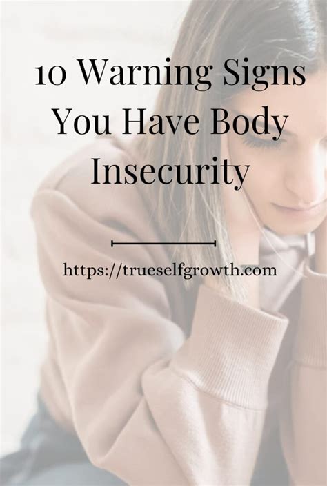 Body insecurity: