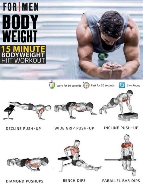 Bodyweight Training Best Bodyweight Exercises to Build Muscle and Loose Fat Fast Bodybuilding Bodyweight Bodybuilding Strength Training Bodyweight Strength Training Epub