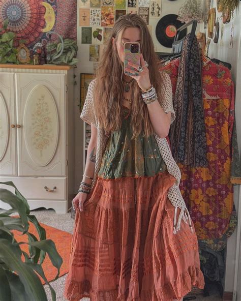 Bohemian Rhapsody: An Ethereal Embrace of Flowy Fabrics and Free-Spirited Style