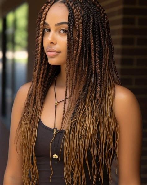 Boho Box Braids: An Effortless and Chic Hairstyle that Embraces Bohemian Flair