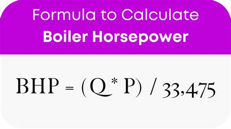 Boiler Horsepower Calculator: An Essential Tool for Boiler Sizing