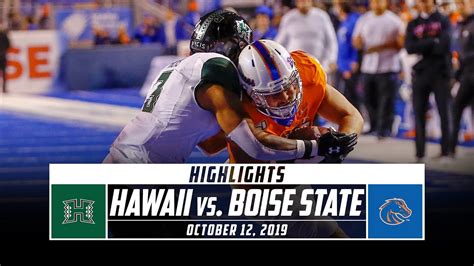 Boise State vs. Hawaii: A Comprehensive Analysis of Two Football Powerhouses