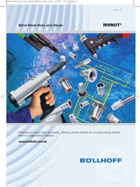 Bollhoff Rivnut Catalog
