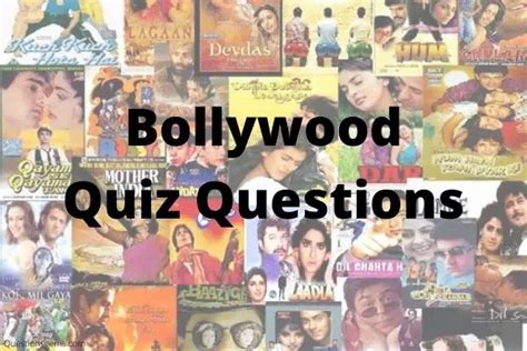 Bollywood Quiz With Answers PDF