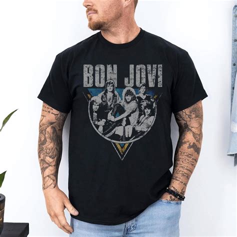 Bon Jovi Shirts: A Timeless Fashion Staple for Rock Enthusiasts