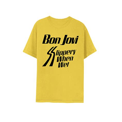 Bon Jovi Slippery When Wet: The Iconic Shirt That Defined a Generation