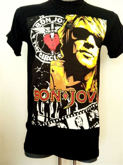 Bon Jovi T-Shirts: A Timeless Fashion Statement for Music Lovers