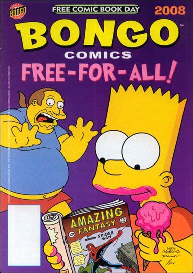 Bongo Comics Free-For-All 2008 Reader