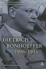 Bonhoeffer 1st Edition Reader