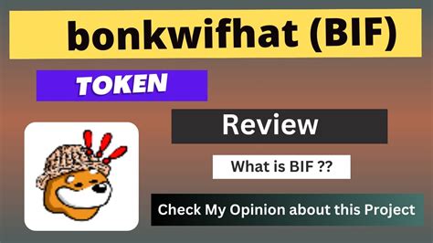 Bonkwifhat: The Game-Changing Tool for a Brighter Future