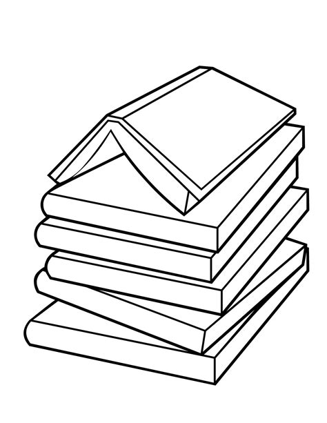Book Coloring Pages Printable