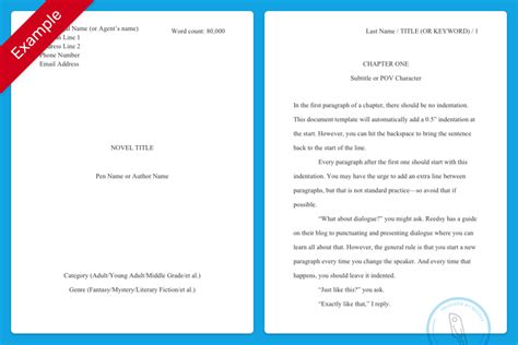 Book Manuscript Template