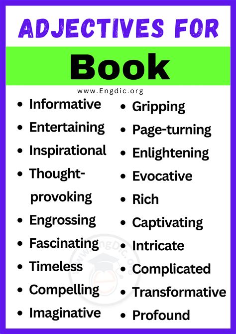 Book of Adjectives PDF