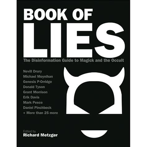 Book of Lies The Disinformation Guide to Magick and the Occult Disinformation Guides Kindle Editon