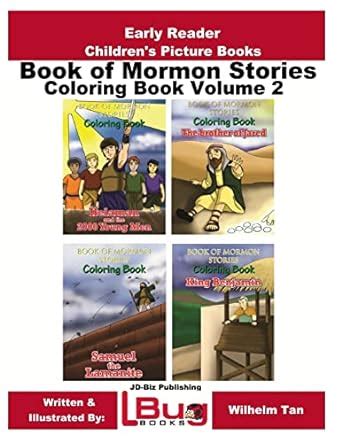 Book of Mormon Stories Coloring Book Volume 2 Kindle Editon