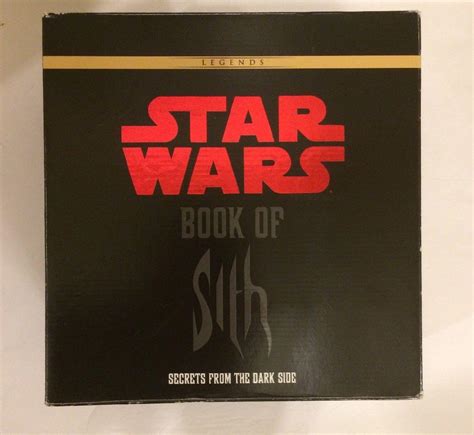 Book of Sith Secrets from the Dark Side Vault Edition Reader