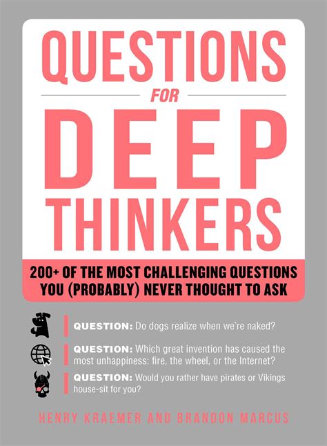 Book of Thoughts (For Deep Thinkers Only) Reader