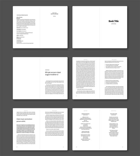 Booklet Indesign Template Free