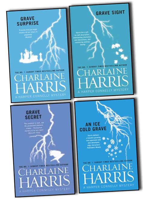 Books 1-4 in the Charlaine Harris Harper Connelly Mysteries Quartet Set Includes Grave Sight Grave Surprise An Ice Cold Grave and Grave Secret PDF