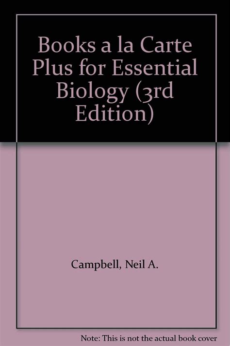 Books a la Carte Plus for Essential Biology 3rd Edition Doc