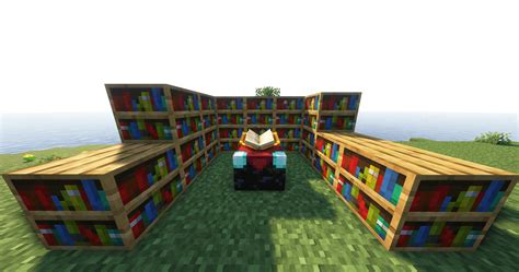 Bookshelves for Enchanting Table: Transform Your Minecraft Experience