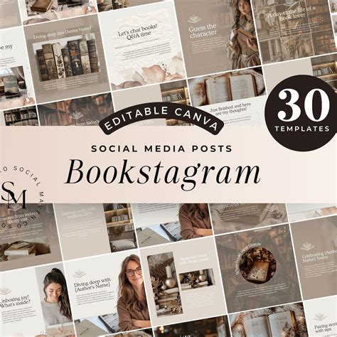 Bookstagram Canva Templates