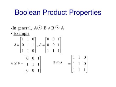 Boolean Product Matrix Calculator: Unraveling the Complexity of Logical Operations