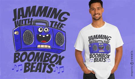 Boombox T-Shirt Design: A Guide to Creating a Nostalgic Throwback