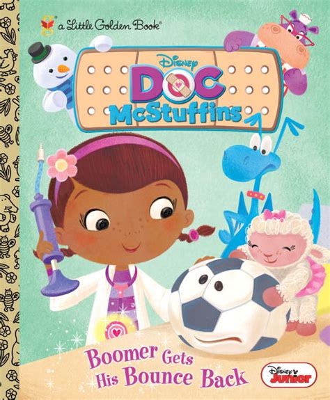 Boomer Gets His Bounce Back Disney Junior Doc McStuffins Little Golden Book Doc