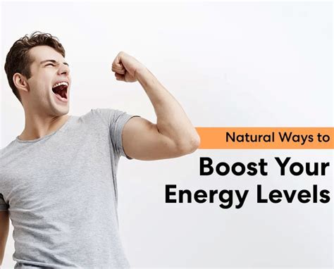 Boost energy levels: