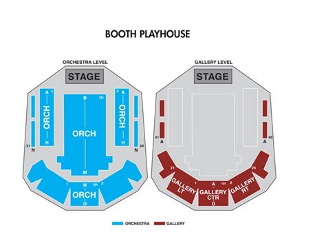 Booth Playhouse Charlotte Seating Chart