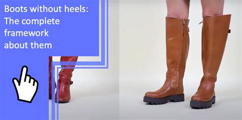 Boots Without Heels: A Comprehensive Guide