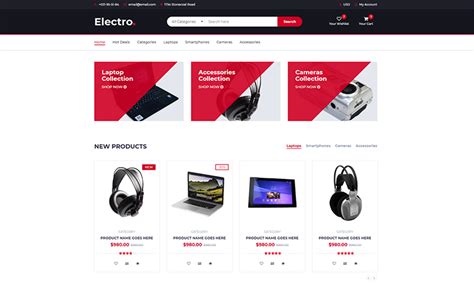 Bootstrap Ecommerce Template Free