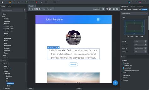 Bootstrap Studio Templates