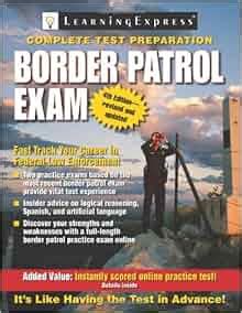 Border Patrol Exam 4th fourth edition Text Only Kindle Editon