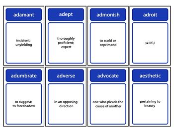 Borders SAT Vocabulary Flashcards Epub