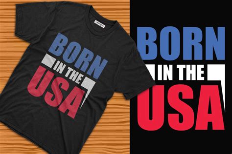 Born in the USA T-Shirt: A Symbol of American Pride and Patriotism