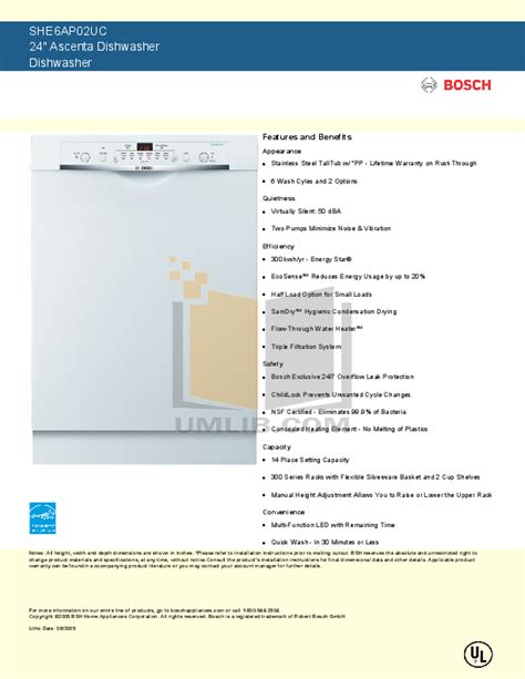 Bosch Ascenta Dishwasher Repair Manual Ebook PDF