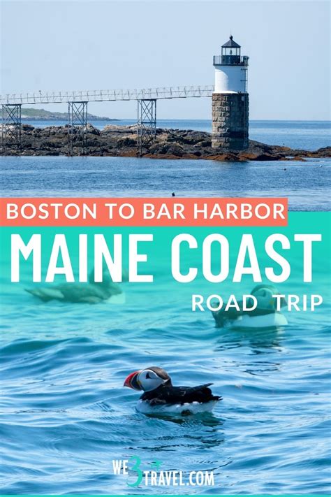 Boston, MA to Bar Harbor, ME: A Picturesque Road Trip Along the Maine Coast