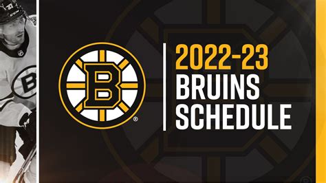 Boston Bruins Schedule Printable