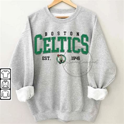 Boston Celtics Crewneck Sweatshirt: The Perfect Fan Apparel