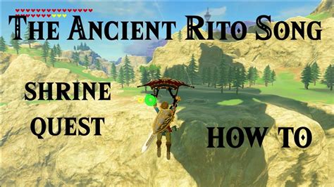 BotW Ancient Rito Song: Unveil Its Secrets