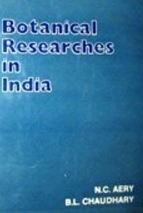 Botanical Researches in India Festschrit Volume in Honour of Prof. Y.D. Tiagi Doc