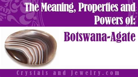 Botswana Agate: 5 Surprising Meanings You Didn't Know