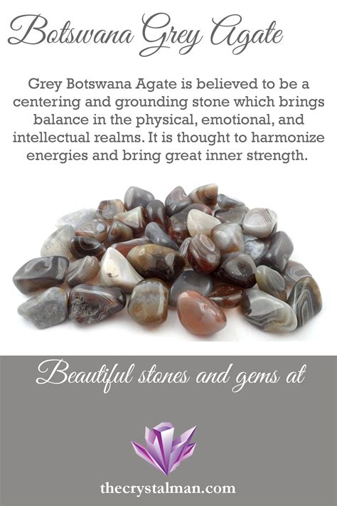 Botswana Agate: A Stone of Harmony and Transformation