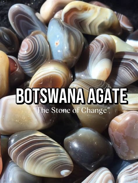 Botswana Agate: The Stone of Transformation and Strength