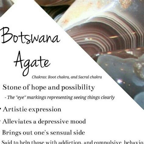 Botswana Agate: Unveiling Its Captivating Meaning and Applications