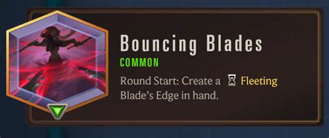 Bouncing Blades