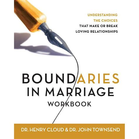 Boundaries in Marriage Workbook Epub